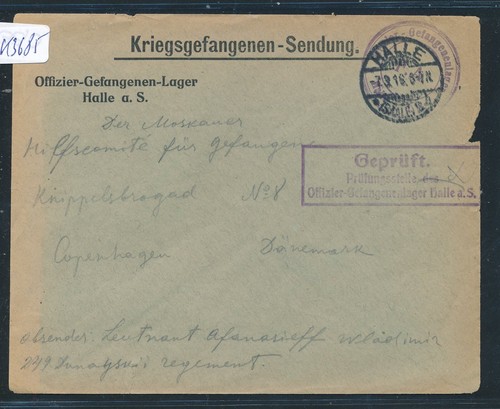K3685 kriegsgefangenenpost - k3685),