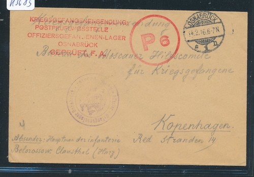 K3683 kriegsgefangenenpost - k3683),