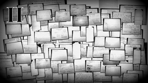 Zensur karte brief - karte, lager