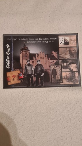 Colditz postkarte oflag c - colditz,