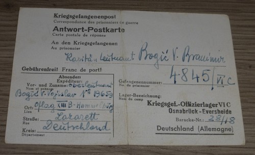 Kriegsgefangenenpost oflag - kriegsgefangenenpost,