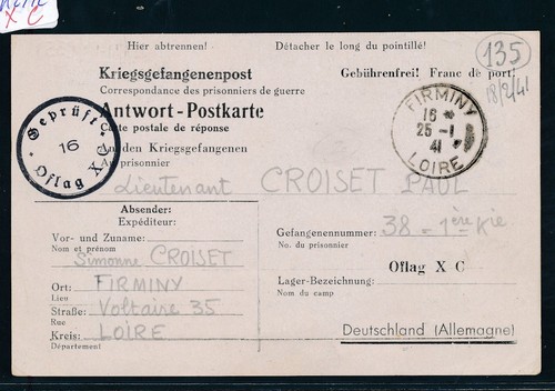 K2992 kriegsgefangenenpost - k2992),