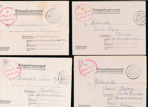K4396 kriegsgefangenenpost 8 - k4396)kriegsgefangenenpost,,