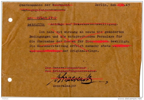 Oflag brief vom - oflag,