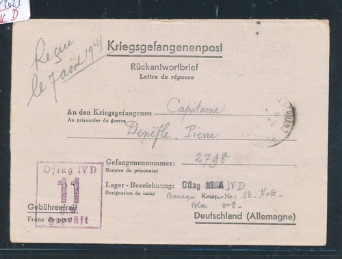 K3023 kriegsgefangenenpost - k3023),