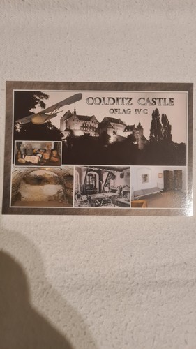 Colditz postkarte oflag - postkarte., iv