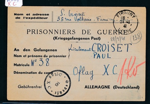 K3048 kriegsgefangenenpost - k3048),