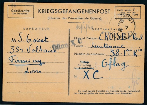 K2990 kriegsgefangenenpost - k2990),